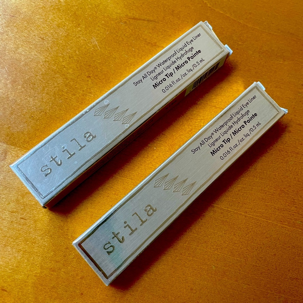Stila - Stay All Day Waterproof Liquid Eye Liner - 2 for price of 1